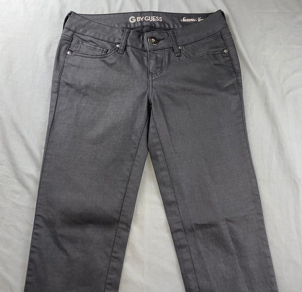 G by Guess Suzette Lightweight Coated Super Skinny Jeans, Pants. Women's 28, EUC